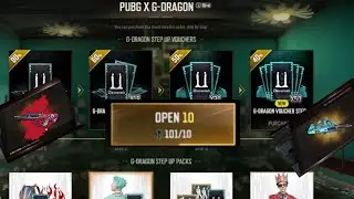 PUBG G DRAGON EVENT 2025 103 CRATES AUG Pulling 11k g coin :3
