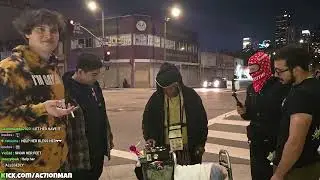 Ac7ionman Smashes old homeless ladies radio