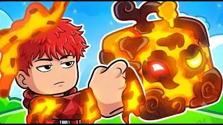 Noob To Pro With Magma Fruit In Roblox Blox Fruit