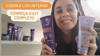 Eudora Liso Intenso, Kit completo! Conheça todos os produtos da linha Siáge Liso Intenso Eudora