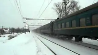ТЭП70 на платформе "Хвылынка"