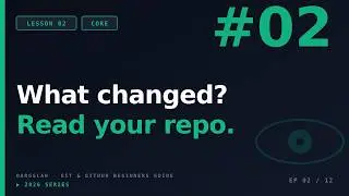git status, diff, log — Read Your Repo Like a Pro (Lesson 02 — CORE)