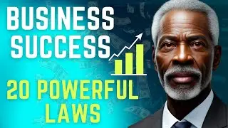 20 BUSINESS SUCCESS Unleashed Empowering 20 LAWS for Entrepreneurs🙏 🔥 | 