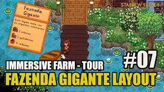 #07 Stardew Valley 1.5 Layout Immersive Farm - FAZENDA GIGANTE
