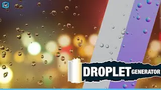 Creating Realistic Droplets in Blender | Droplet Generator | Free Asset | Shift 4 cube