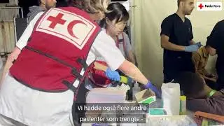 Feltsykehus på Gaza: Tok imot 30 pasienter i løpet av kort tid