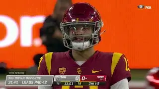 Caleb Williams (USC QB) vs Utah 2022