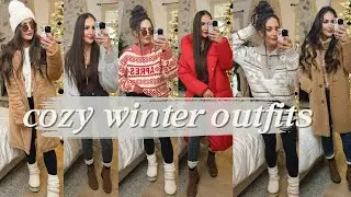 COZY WINTER OUTFITS 2023 | VLOGMAS Ep. 3