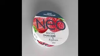 Йогурт «Греческий» с клубникой «NEO» 1,7% 125г