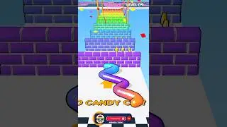 Worm Run 3D Game in MAX LEVEL ( Level - 09 ) 