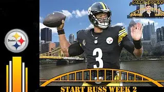The Steelers should start Russell Wilson week 2 (It's a TEAM sport!)
