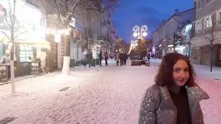 Vlog:Симферополь,снег,много снега,как украсили новогодний город,"ёлка"за 11млн рублей)