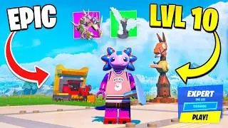 How To Survive LEGO Fortnite Expert Mode! (Hardcore)