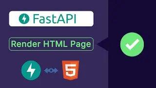 ✅ FastAPI Tutorial • Master HTML Integeration with FastAPI