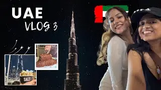 UAE VLOG 3 | Airbnb Stay, Dubai Mall, Burj Khalifa & More! 🌆✨