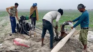 12 hp diesel engine water pump machine setup l pani wala engine l water pump engine set