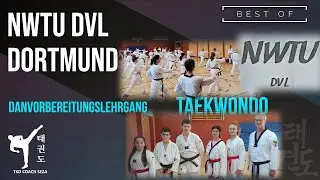 NWTU DVL Dortmund 2022 Best of Taekwondo Dan preparation course of the NWTU