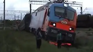 Авария на жд в России