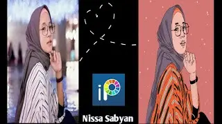 Tutorial edit foto jadi kartun di ibis paint x