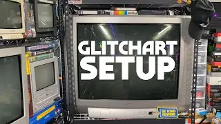 Completely overkill analog video glitch art setup!