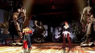 JIN VS IORI INTENSE FIGHT