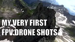 My VERY FIRST FPV DRONE SHOTS in the austrian alps! #arlberg #austria #cinematic #iflight