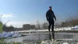 Passeggiata a Talenti - Neve a Roma
