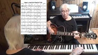 I Guess I'll Hang Out My Tears Out To Dry ( TvdH ) - Jazz guitar & piano cover  ( Jule Styne )
