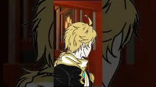 GENSHI IMPACT/(Aether x Amber) Soy felíz mientras tú sigas sonriendo (Fandub español latino)#shots