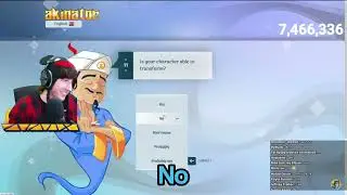 🧞 AKINATOR ASKES 🐴 KREEKCRAFT SUS QUESTION! 🤨😳