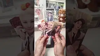 woozi seventeen photocard💌#woozi #woozisvt #photocard #unboxing #shorts #maestro