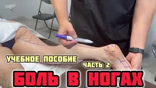 Два вида боли в ногах. Причины возникновения и метод лечения. Миопрессура ног