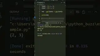 Python program to find intersection of 2 lists #python3 #learn #learnpython #pythontutorial