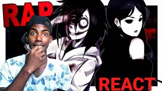 [REACT] RAP DO JEFF E JANE THE KILLER 