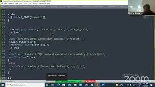 PHP WORKSHOP(CONNECTING PHP WITH MYSQL) FOR BCA 2ND YEAR,PPU,8-3-22