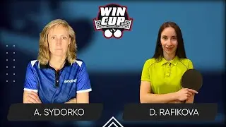17:15 Anzhela Sydorko - Diana Rafikova West 4 WIN CUP 07.09.2024 | Table Tennis WINCUP