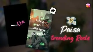 PAISA reel video editing | Trending Reels Video Editing | Viral reels Editing | Paisaa Reels