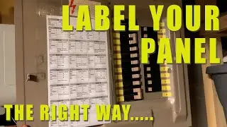 DIY Electrical Panel ID Key & House Plan