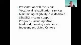 Ginnie Cover, MSW, MBA - Government Benefits (SSI, SSDI, SNAP, Medicaid, and more)