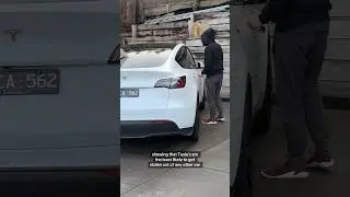 This is why Tesla’s never get stolen 😂 #tesla #teslamodely