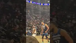 Austin rivers makes a tough layup #ball #basketball #timberwolves #nba #tough #layup #mavericks