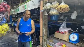 Tour in the old and New Agdao public market , Davao City Philippines