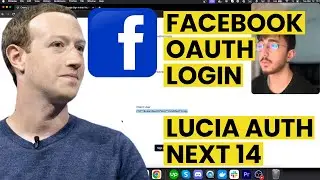 Facebook Oauth Authentication Lucia Auth Next JS Full Tutorial, PostgreSQL, Drizzle ORM, Typescript