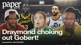 Draymond choking out Gobert! | Paper Route