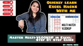 Master Multi-Vlookup in Excel: Step By Step Guide