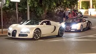 Supercars in Monaco 2020 - VOL. 4 (Veyron Sang Blanc, 991 Speedster, Veyron Vitesse, GT2 RS, Pista)