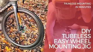Tubeless Easy Wheel Mounting Jig