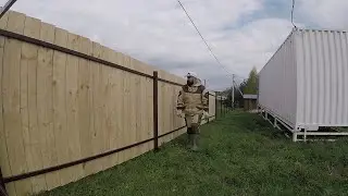 Деревня Соснино (забор, дни 4-6)