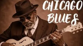 Blue Suit Blues – Slow Chicago Blues & Smooth Jazz for Melancholic Late Night Mood
