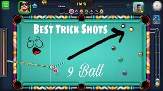 9 Ball Miami Beach(500k) Gameplay and Trick Shots(MUST SEE Last Trick Shot)